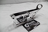 Aluminum AR-15 Gun Parts AFTER Chrome-Like Metal Polishing and Buffing Services / Restoration Service