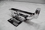 Aluminum AR-15 Gun Parts AFTER Chrome-Like Metal Polishing and Buffing Services / Restoration Service