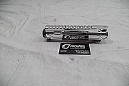 Aluminum AR-15 Gun Parts AFTER Chrome-Like Metal Polishing and Buffing Services / Restoration Service