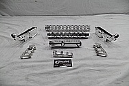 Aluminum AR-15 Gun Parts AFTER Chrome-Like Metal Polishing and Buffing Services / Restoration Service