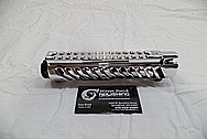 Aluminum AR-15 Gun Upper Reciver AFTER Chrome-Like Metal Polishing and Buffing Services / Restoration Service