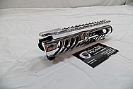 Aluminum AR-15 Gun Upper Reciver AFTER Chrome-Like Metal Polishing and Buffing Services / Restoration Service