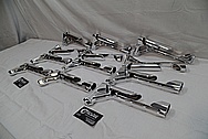 Cobalt Kinetics AR-15 Aluminum Buttstock AFTER Chrome-Like Metal Polishing and Buffing Services 