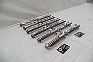 Stainless Steel Glock Gun Slides & Gun Barrels AFTER Chrome-Like Metal Polishing and Buffing Services