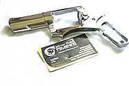 Ruger SP 101 Stainless Steel Pistol AFTER Chrome-Like Metal Polishing and Buffing Services Plus Custom Engraving Services