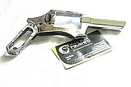 Ruger SP 101 Stainless Steel Pistol AFTER Chrome-Like Metal Polishing and Buffing Services Plus Custom Engraving Services