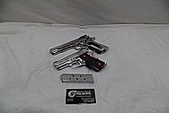 Kimber CDP II Custom Shop Aluminum Frame 1911 Gun AFTER Chrome-Like Metal Polishing and Buffing Services / Restoration Services 