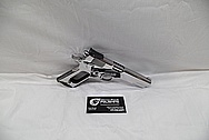 Colt Stainless Steel MKIV Series 80 Government Model Stainless Steel 1911 Semi-Automatic Gun / Pistol AFTER Chrome-Like Metal Polishing and Buffing Services / Restoration Services