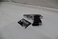 Carl Walther Modell PPK/S 9mm Kirz/.380ACP Interarms Stainless Steel Semi-Automatic Gun / Pistol AFTER Chrome-Like Metal Polishing and Buffing Services / Restoration Services