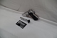 Carl Walther Modell PPK/S 9mm Kirz/.380ACP Interarms Stainless Steel Semi-Automatic Gun / Pistol and Magazine AFTER Chrome-Like Metal Polishing and Buffing Services / Restoration Services