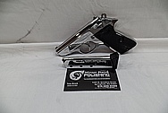 Carl Walther Modell PPK/S 9mm Kirz/.380ACP Interarms Stainless Steel Semi-Automatic Gun / Pistol and Magazine AFTER Chrome-Like Metal Polishing and Buffing Services / Restoration Services