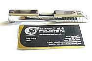 Ruger LCP Stainless Steel Semi Automatic Gun Slide AFTER Chrome-Like Metal Polishing and Buffing Services