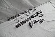 Aluminum Gun Parts AFTER Chrome-Like Metal Polishing and Buffing Services / Restoration Services