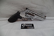 S&W / Smith & Wesson Model 500 Stainless Steel Revolver / Gun AFTER Chrome-Like Metal Polishing and Buffing Services / Restoration Services 