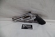 S&W / Smith & Wesson Model 500 Stainless Steel Revolver / Gun AFTER Chrome-Like Metal Polishing and Buffing Services / Restoration Services 