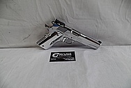 Colt Gold Cup Trophy .45 Auto Stainless Steel Gun / Pistol AFTER Chrome-Like Metal Polishing - Stainless Steel Polishing