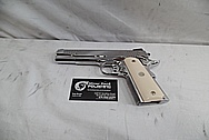 S&W Springfield 1911 Stainless Steel Gun / Pistol AFTER Chrome-Like Metal Polishing - Stainless Steel Polishing