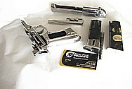 Beretta Stainless Steel Gun Slide, Hammer, Trigger, Frame, Barrel and Magazine AFTER Chrome-Like Metal Polishing and Buffing Services