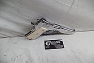 S&W Springfield 1911 Stainless Steel Gun / Pistol AFTER Chrome-Like Metal Polishing - Stainless Steel Polishing