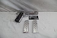 Springfield Armory 1911 9MM Stainless Steel Gun / Pistol AFTER Chrome-Like Metal Polishing - Stainless Steel Polishing