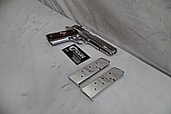 Colt Engraved .45 Auto 1911 Frame Stainless Steel Gun / Pistol AFTER Chrome-Like Metal Polishing - Stainless Steel Polishing