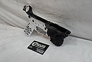 AR-15 Lower Gun Frame AFTER Chrome-Like Metal Polishing - Stainless Steel Polishing