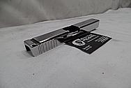 Glock .22 Caliber Stainless Steel Gun Slide AFTER Chrome-Like Metal Polishing - Stainless Steel Polishing