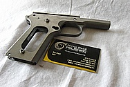Colt Gold Cup Trophy Semi - Auto Gun BEFORE Chrome-Like Metal Polishing and Buffing Services / Restoration Services