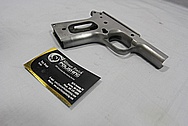 Colt MKIV Gun Frame and Slide BEFORE Chrome-Like Metal Polishing and Buffing Services / Resoration Services