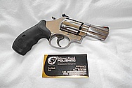 S&W Steel .357 Magnum Revolver Gun BEFORE Chrome-Like Metal Polishing and Buffing Services / Resoration Services