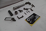 Colt Commander Model 1911 Gun / Pistol BEFORE Chrome-Like Metal Polishing and Buffing Services / Restoration Service
