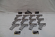 Aluminum Semi Automatic Gun Frame BEFORE Chrome-Like Metal Polishing and Buffing Services / Restoration Service