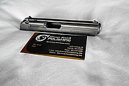 Stainless Steel Gun Slide BEFORE Chrome-Like Metal Polishing and Buffing Services / Restoration Service