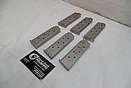 Stainless Steel Colt 1911 Gun Magazines BEFORE Chrome-Like Metal Polishing and Buffing Services / Restoration Service