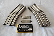 Stainless Steel German 5.56 X 45 mm AK47 Magazine BEFORE Chrome-Like Metal Polishing and Buffing Services / Restoration Service