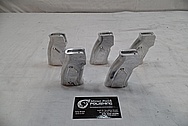 Cobalt Kinetics Aluminum AR-15 Gun Parts BEFORE Chrome-Like Metal Polishing and Buffing Services / Restoration Service