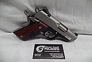 Kimber CDP II Custom Shop Aluminum Frame 1911 Gun BEFORE Chrome-Like Metal Polishing and Buffing Services / Restoration Services