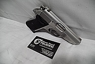 Carl Walther Modell PPK/S 9mm Kirz/.380ACP Interarms Stainless Steel Semi-Automatic Gun / Pistol BEFORE Chrome-Like Metal Polishing and Buffing Services / Restoration Services