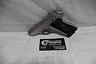 Carl Walther Modell PPK/S 9mm Kirz/.380ACP Interarms Stainless Steel Semi-Automatic Gun / Pistol BEFORE Chrome-Like Metal Polishing and Buffing Services / Restoration Services
