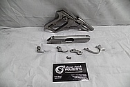 Carl Walther Modell PPK/S 9mm Kirz/.380ACP Interarms Stainless Steel Semi-Automatic Gun / Pistol BEFORE Chrome-Like Metal Polishing and Buffing Services / Restoration Services