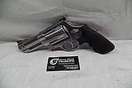 S&W / Smith & Wesson Model 500 Stainless Steel Revolver / Gun BEFORE Chrome-Like Metal Polishing and Buffing Services / Restoration Services 