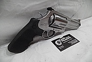 S&W / Smith & Wesson Model 500 Stainless Steel Revolver / Gun BEFORE Chrome-Like Metal Polishing and Buffing Services / Restoration Services 