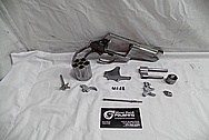 S&W / Smith & Wesson Model 500 Stainless Steel Revolver / Gun BEFORE Chrome-Like Metal Polishing and Buffing Services / Restoration Services 