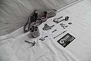 S&W / Smith & Wesson Model 500 Stainless Steel Revolver / Gun BEFORE Chrome-Like Metal Polishing and Buffing Services / Restoration Services 