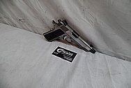 Colt Commander .45 Auto 1911 Stainless Steel Gun / Pistol BEFORE Chrome-Like Metal Polishing - Stainless Steel Polishing