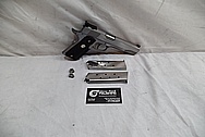 Colt Gold Cup Trophy .45 Auto 1911 Stainless Steel Gun / Pistol BEFORE Chrome-Like Metal Polishing - Stainless Steel Polishing