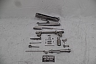 AK-47 Stainless Steel Gun Parts BEFORE Chrome-Like Metal Polishing and Buffing Services / Restoration Services - Stainless Steel Polishing Services