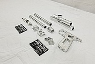 Aluminum Machine Finish Paintball Gun Parts BEFORE Chrome-Like Metal Polishing and Buffing Services - Aluminum Polishing Services