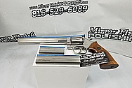 Dan & Wesson .357 Magnum Revolver BEFORE Chrome-Like Metal Polishing and Buffing Services / Restoration Services