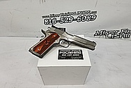 Springfield Armory Trophy Match Semi-Auto Steel .45 Auto Handgun BEFORE Chrome-Like Metal Polishing and Buffing Services / Restoration Services - Steel Polishing 